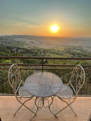 La finestra sul tramonto, Montepulciano